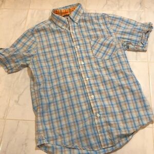 BLACK Brown men’s short sleeved button up. EUC!